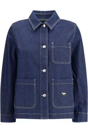 Maison Kitsuné Mujer, Chaquetas, Azul, Talla: S