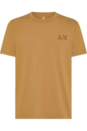 sun68 Hombre, Camisetas, Naranja, Talla: M