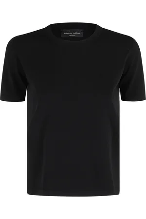 Roberto Collina Mujer, Camisetas, Negro, Talla: S