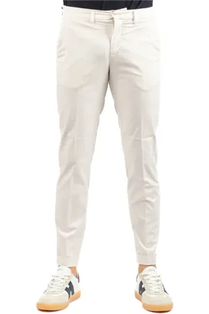 FAY Hombre, Pantalones, Blanco, Talla: W35
