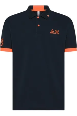sun68 Hombre, Camisetas, Azul, Talla: 3XL