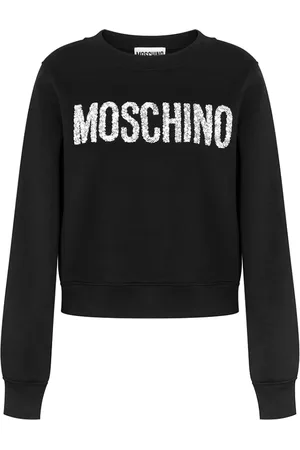 Moschino Mujer, Sudaderas, Negro, Talla: S