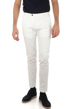 Briglia 1949 Hombre, Pantalones, Blanco, Talla: 4XL