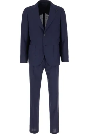 LARDINI Hombre, Trajes, Azul, Talla: M
