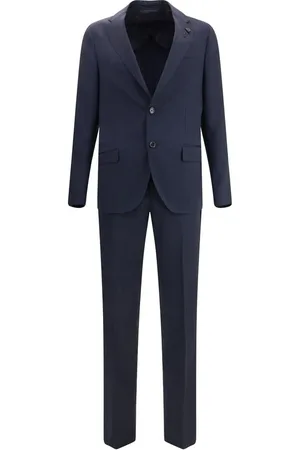 LARDINI Hombre, Trajes, Azul, Talla: 2XL