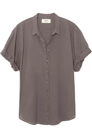 XiRENA Mujer, Blusas y Camisas, Gris, Talla: M