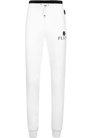 Philipp Plein Hombre, Pantalones, Blanco, Talla: S