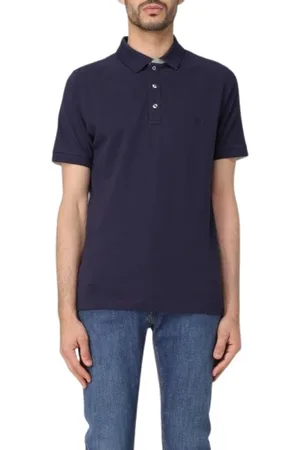 FAY Hombre, Camisetas, Azul, Talla: 2XL