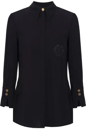 Elisabetta Franchi Mujer, Blusas y Camisas, Negro, Talla: L