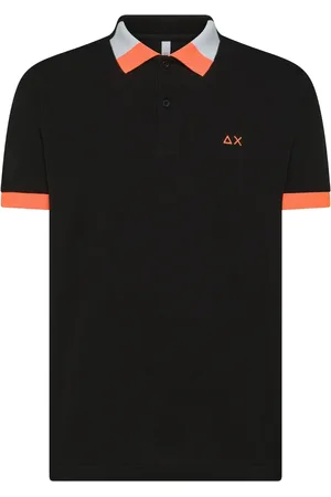 sun68 Hombre, Camisetas, Negro, Talla: S
