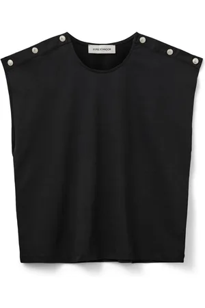 Sofie Schnoor Mujer, Camisetas, Negro, Talla: S