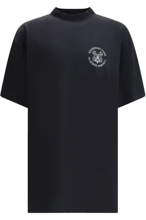 Balenciaga Hombre, Camisetas, Negro, Talla: L