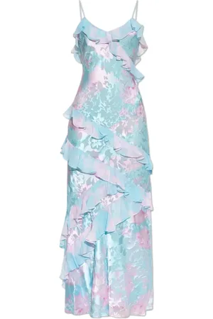 LOVESHACKFANCY Mujer, Vestidos, Azul, Talla: XS