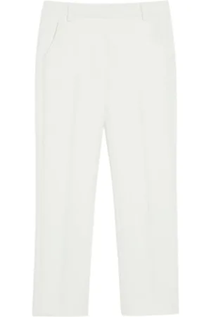 Max Mara Mujer, Pantalones, Blanco, Talla: S