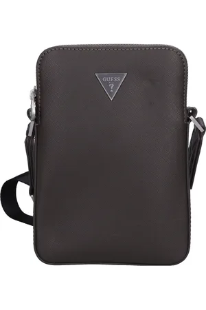 Guess Hombre, Bolsos, Gris, Talla: ONE Size