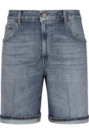 Dondup Hombre, Pantalones cortos, Azul, Talla: W35