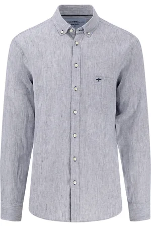 Fynch-Hatton Hombre, Camisas, Azul, Talla: 2XL