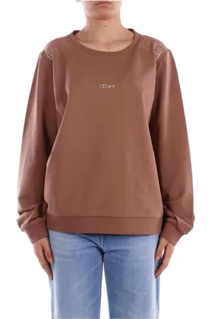 Liu Jo Mujer, Sudaderas, Marrón, Talla: M