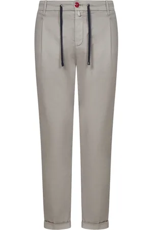 Hand Picked Hombre, Pantalones, Gris, Talla: W35