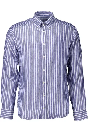 Eton Hombre, Camisas, Azul, Talla: 2XL