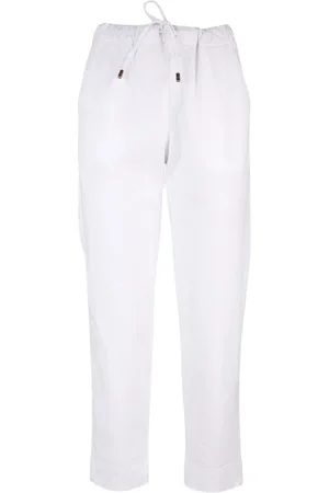 Max Mara Mujer, Pantalones, Blanco, Talla: XL