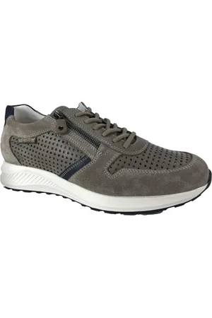 Mephisto Hombre, Zapatos, Gris, Talla: 44 EU