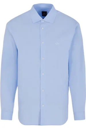 Armani Exchange Hombre, Camisas, Azul, Talla: XL