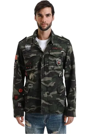 GIANNI LUPO Hombre, Chaquetas, Verde, Talla: L