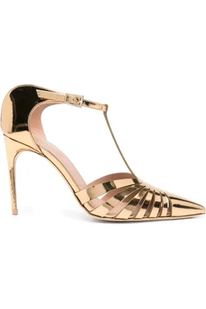MALONE SOULIERS Mujer, Zapatos, Amarillo, Talla: 40 EU
