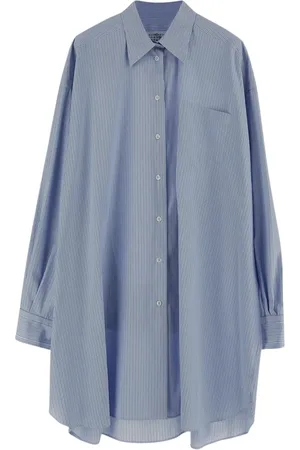 Maison Margiela Mujer, Blusas y Camisas, Azul, Talla: S