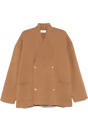 LANEUS Hombre, Chaquetas, Marrón, Talla: L