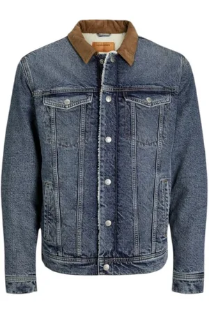JACK & JONES Hombre, Chaquetas, Azul, Talla: L