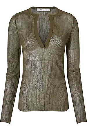 Max Mara Mujer, Camisetas, Verde, Talla: S