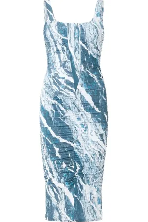 Roberto Cavalli Mujer, Vestidos, Azul, Talla: M