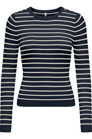 ONLY Mujer, Camisetas, Azul, Talla: S