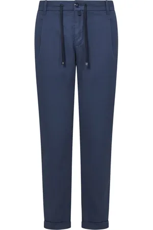 Hand Picked Hombre, Pantalones, Azul, Talla: W32