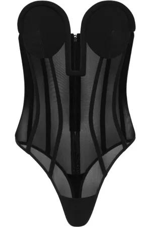 Jean Paul Gaultier Mujer, Camisetas, Negro, Talla: S