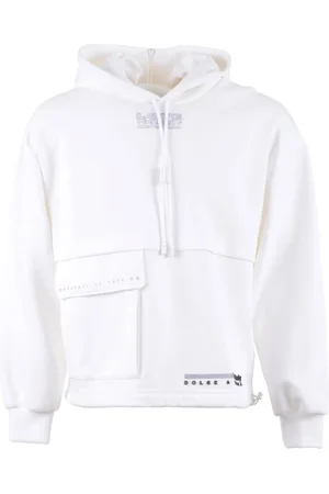 Dolce & Gabbana Hombre, Sudaderas, Blanco, Talla: S