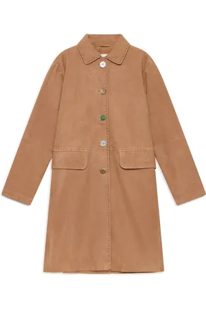 Maliparmi Mujer, Abrigos, Marrón, Talla: XS