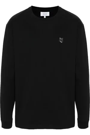 Maison Kitsuné Hombre, Camisetas, Negro, Talla: L