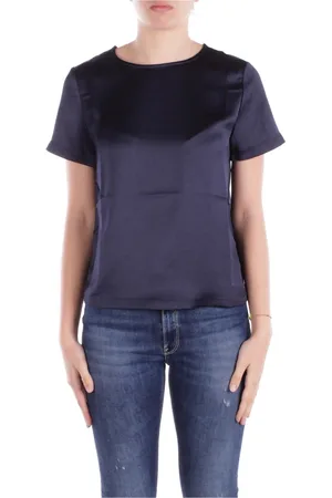 Max Mara Mujer, Camisetas, Azul, Talla: L