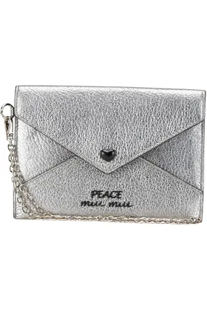 Miu Miu Mujer, De segunda mano, Gris, Talla: ONE Size
