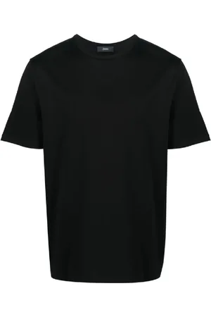 HERNO Hombre, Camisetas, Negro, Talla: L