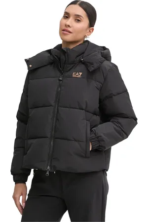 EA7 Mujer, Chaquetas, Negro, Talla: L