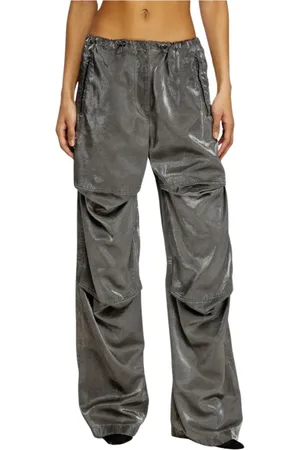 Diesel Mujer, Pantalones, Gris, Talla: L
