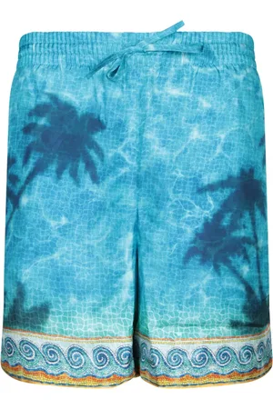 Casablanca Hombre, Trajes de baño, Azul, Talla: L