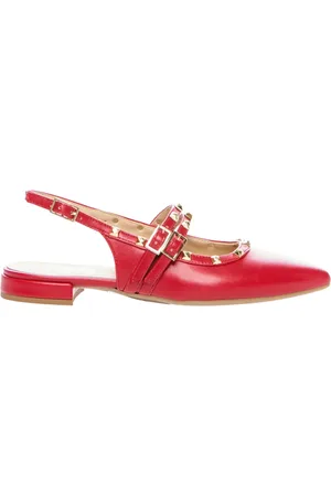 OVYE Mujer, Zapatos, Rojo, Talla: 38 EU