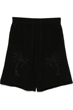 LANEUS Hombre, Pantalones cortos, Negro, Talla: S