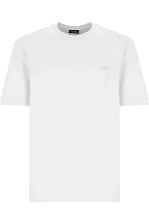 Ermenegildo Zegna Hombre, Camisetas, Blanco, Talla: L