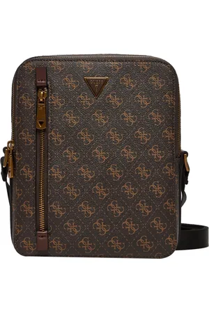Guess Hombre, Bolsos, Marrón, Talla: ONE Size